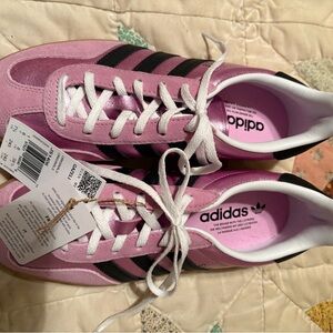 Adidas Gazelle Indoor Women's Pink and Black Sneakers- Brand New!